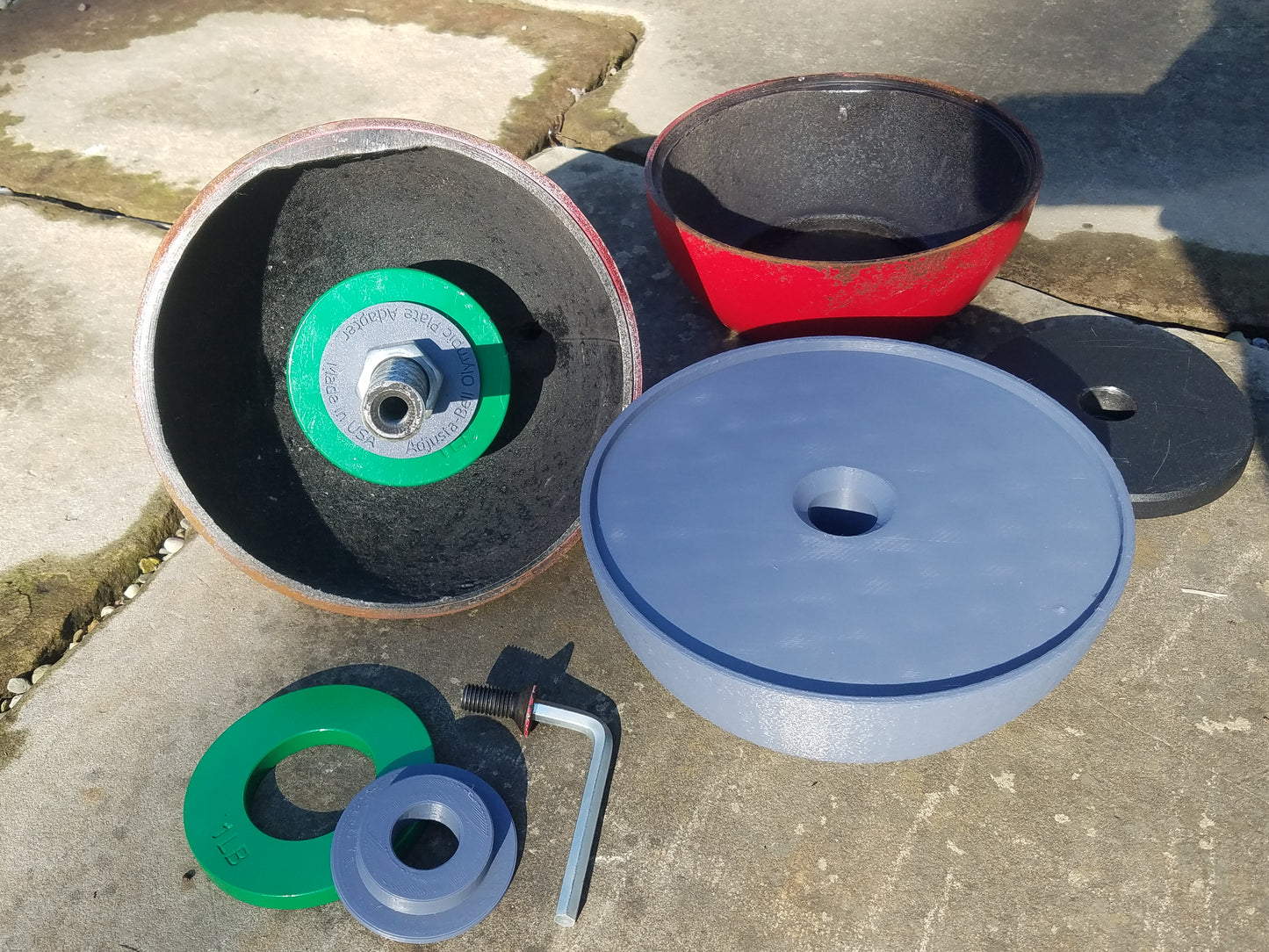 Adjusta-Bell Olympic Weight Plate Adapter Set