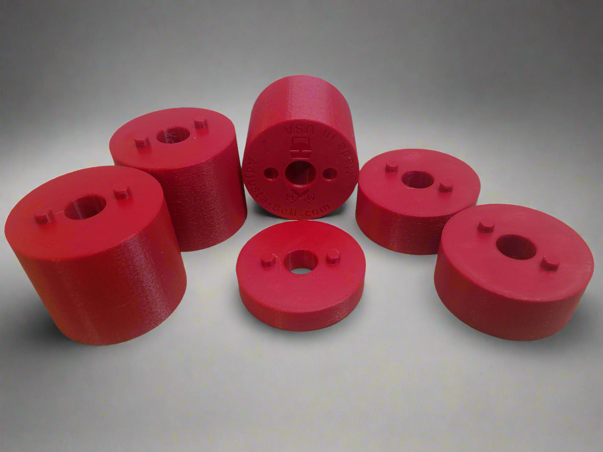 Adjusta-Bell Printed Spacers Compatible with Adex Clubs - Full Kit